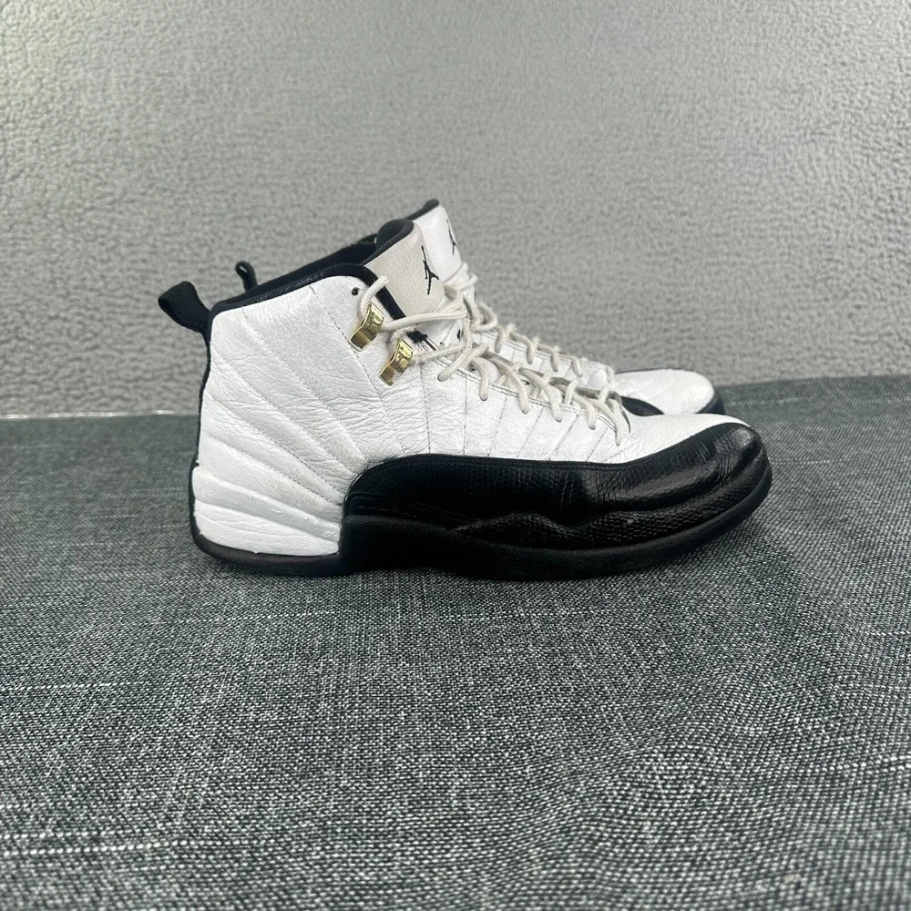 Nike Jordan 12 Retro Taxi 2013‎ Mens Basketball Sneaker Shoes 130690-125 Sz 10.5